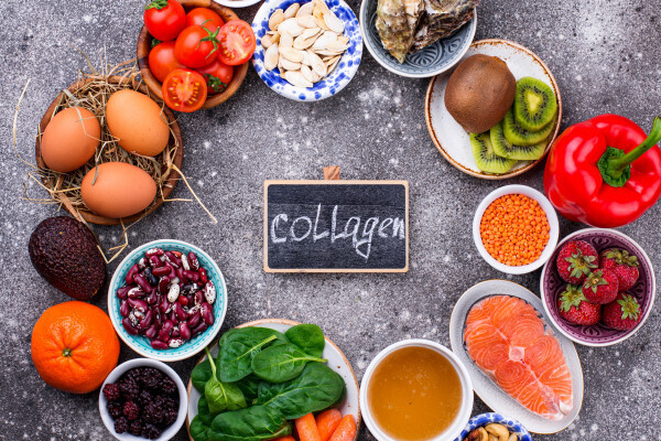 alimentos que contienen colágeno